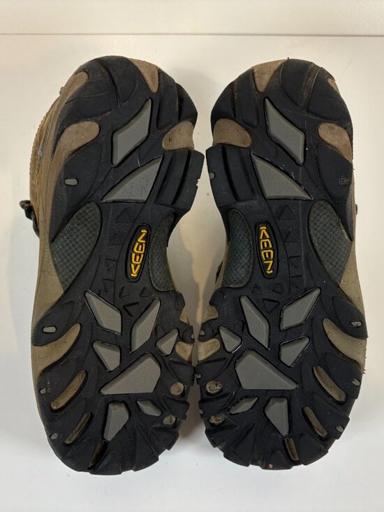 Keen Targhee II Hiking Boots Womens Size 8 Brown Blue Leather Waterproof - Picture 5 of 6